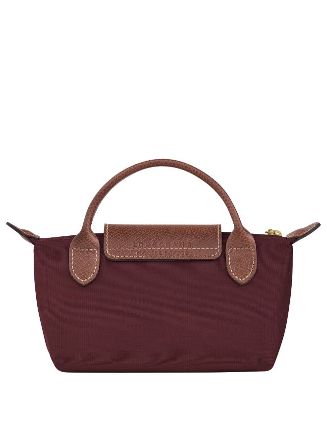 Longchamp Women's Mini handbag,Crossbody Bags,Shoulder Bag Shoulder strap with buckle,Claret Classic Style - Image 5